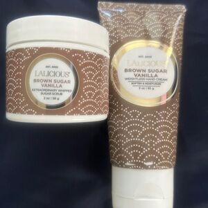 Brown Sugar Vanilla Exfoliant & Hand Cream Set
